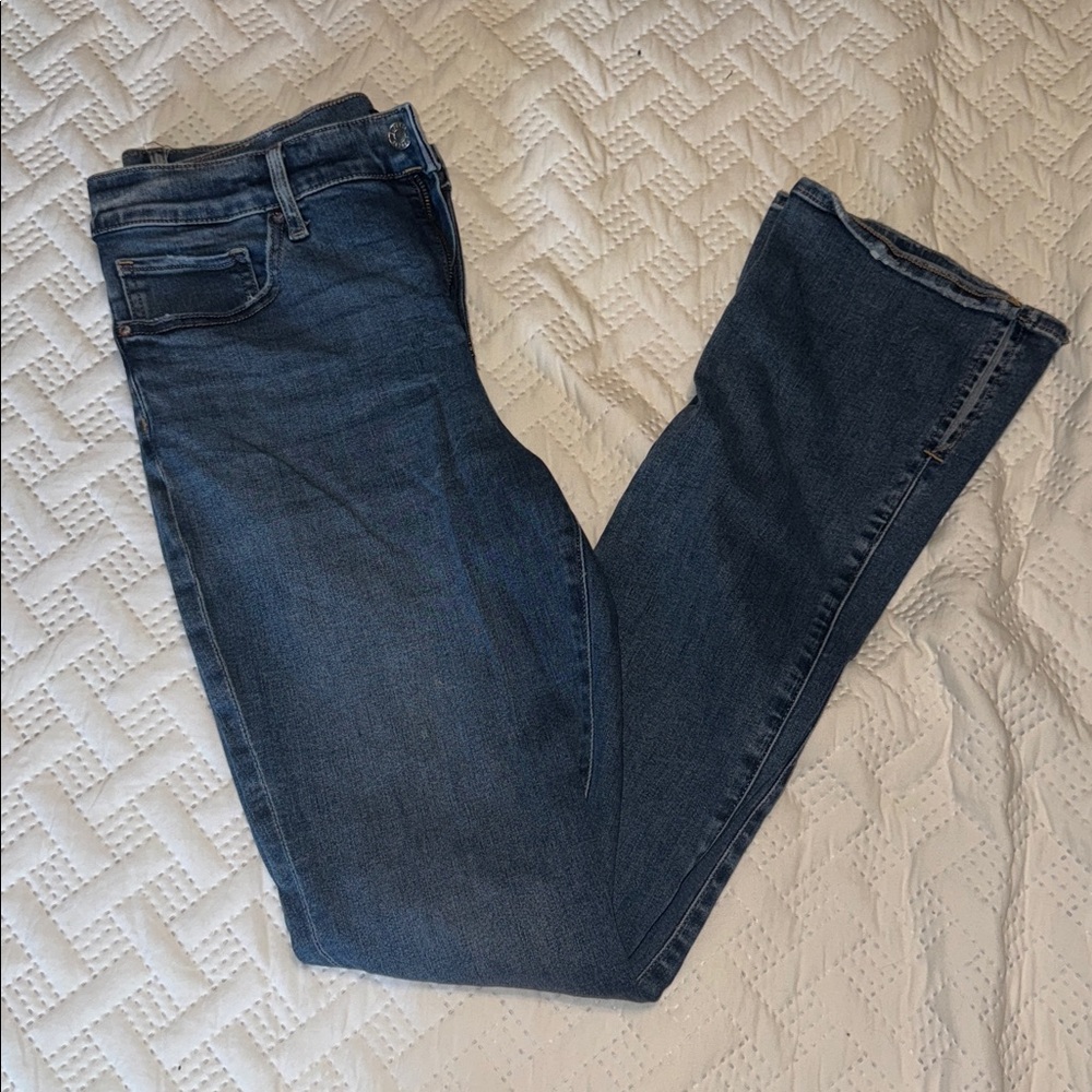 Express Skyscraper Classic Blue Denim Jeans